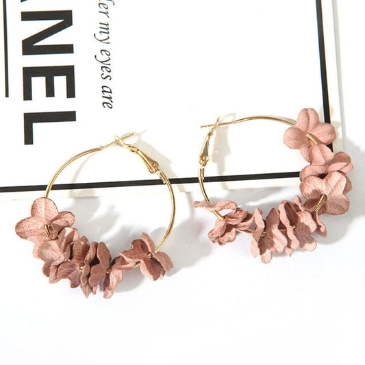 New flower handmade bohemian boho earrings