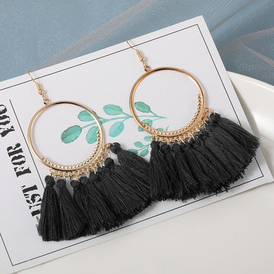 New Fashion Bohemian Tassel Earrings for Women