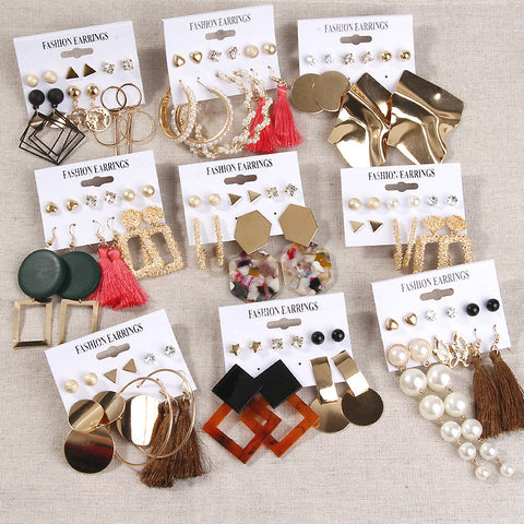 Women Earrings Set