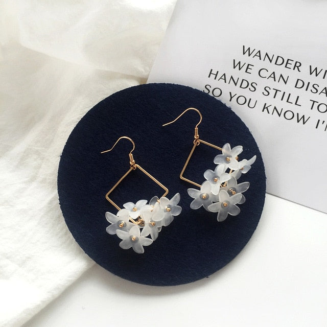 Flower handmade bohemia boho Earrings for Women