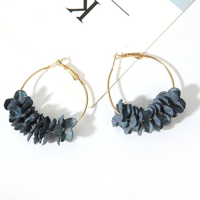 New flower handmade bohemian boho earrings