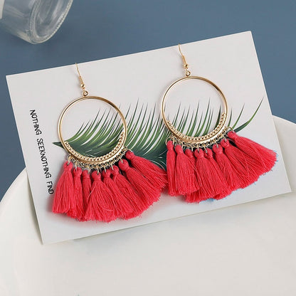 New Fashion Bohemian Tassel Earrings for Women