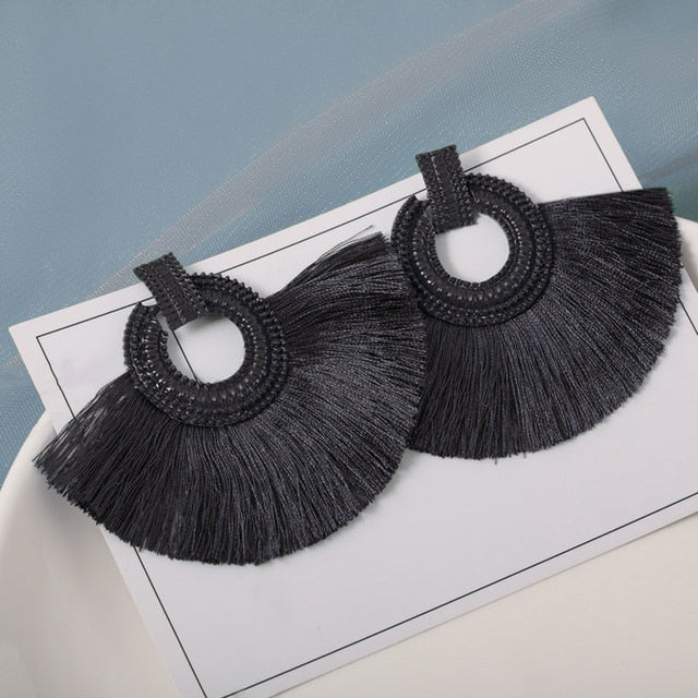 New Fashion Bohemian Tassel Earrings for Women