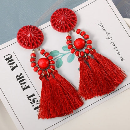 New Fashion Bohemian Tassel Earrings for Women