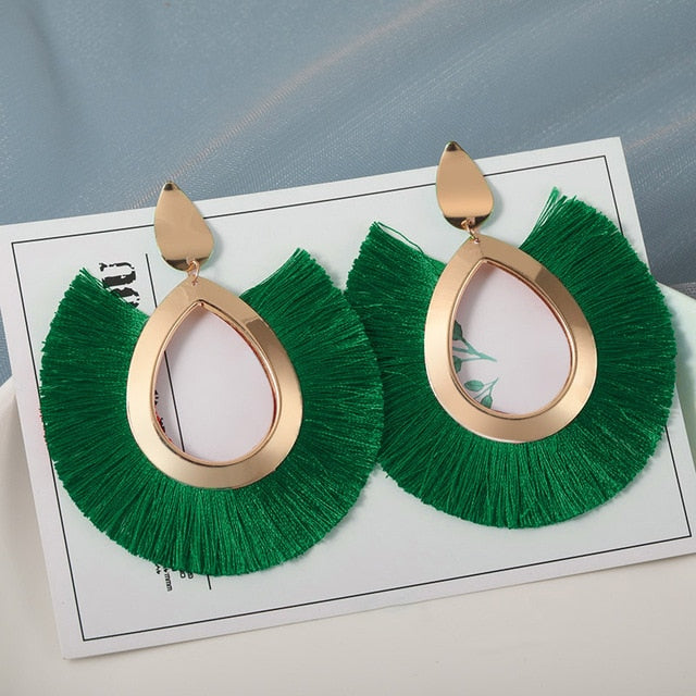 New Fashion Bohemian Tassel Earrings for Women
