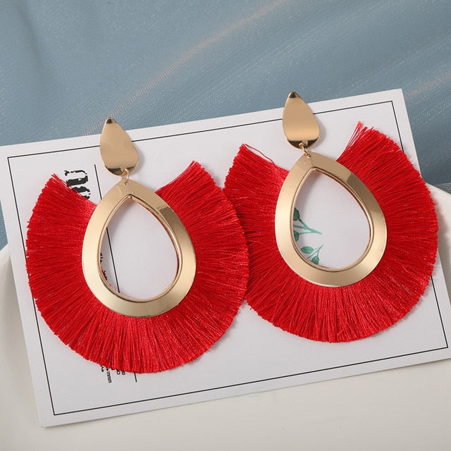 New Fashion Bohemian Tassel Earrings for Women