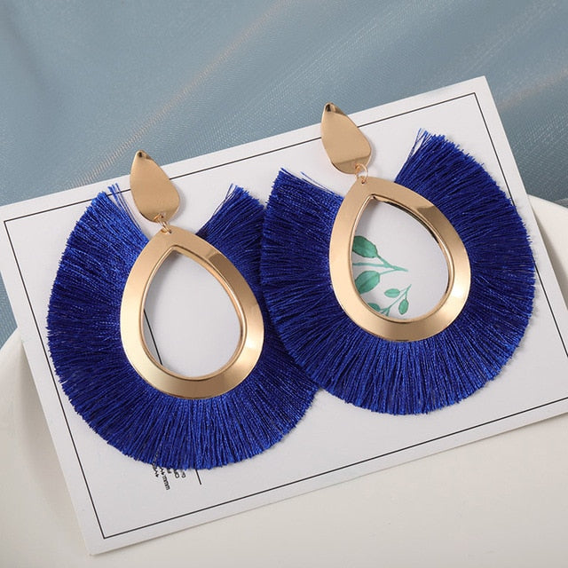 New Fashion Bohemian Tassel Earrings for Women