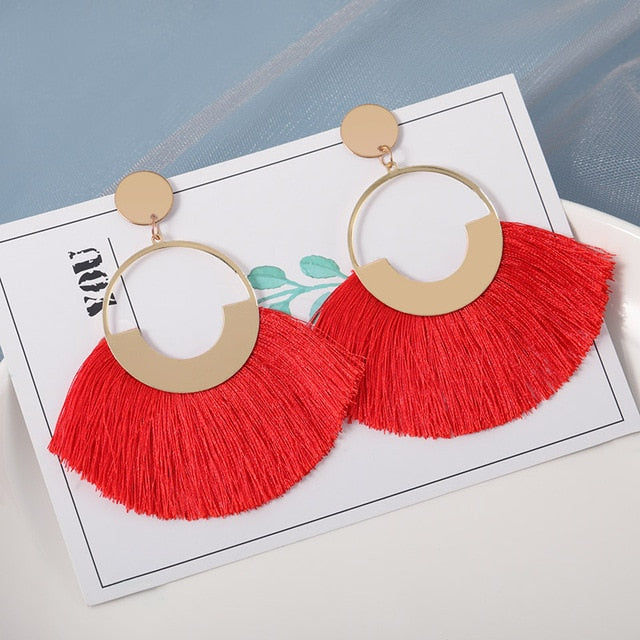 New Fashion Bohemian Tassel Earrings for Women